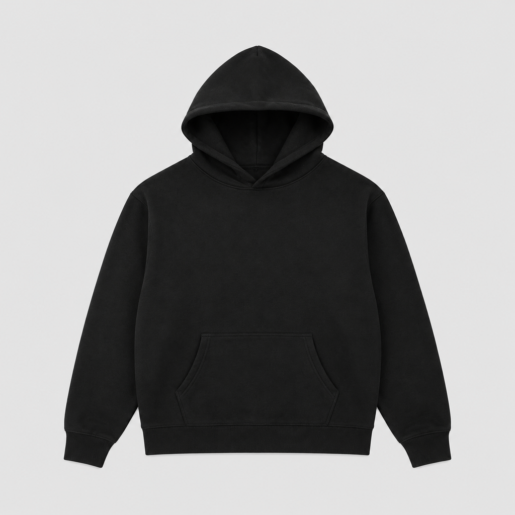 Core Fleece Hoodie (Black)
