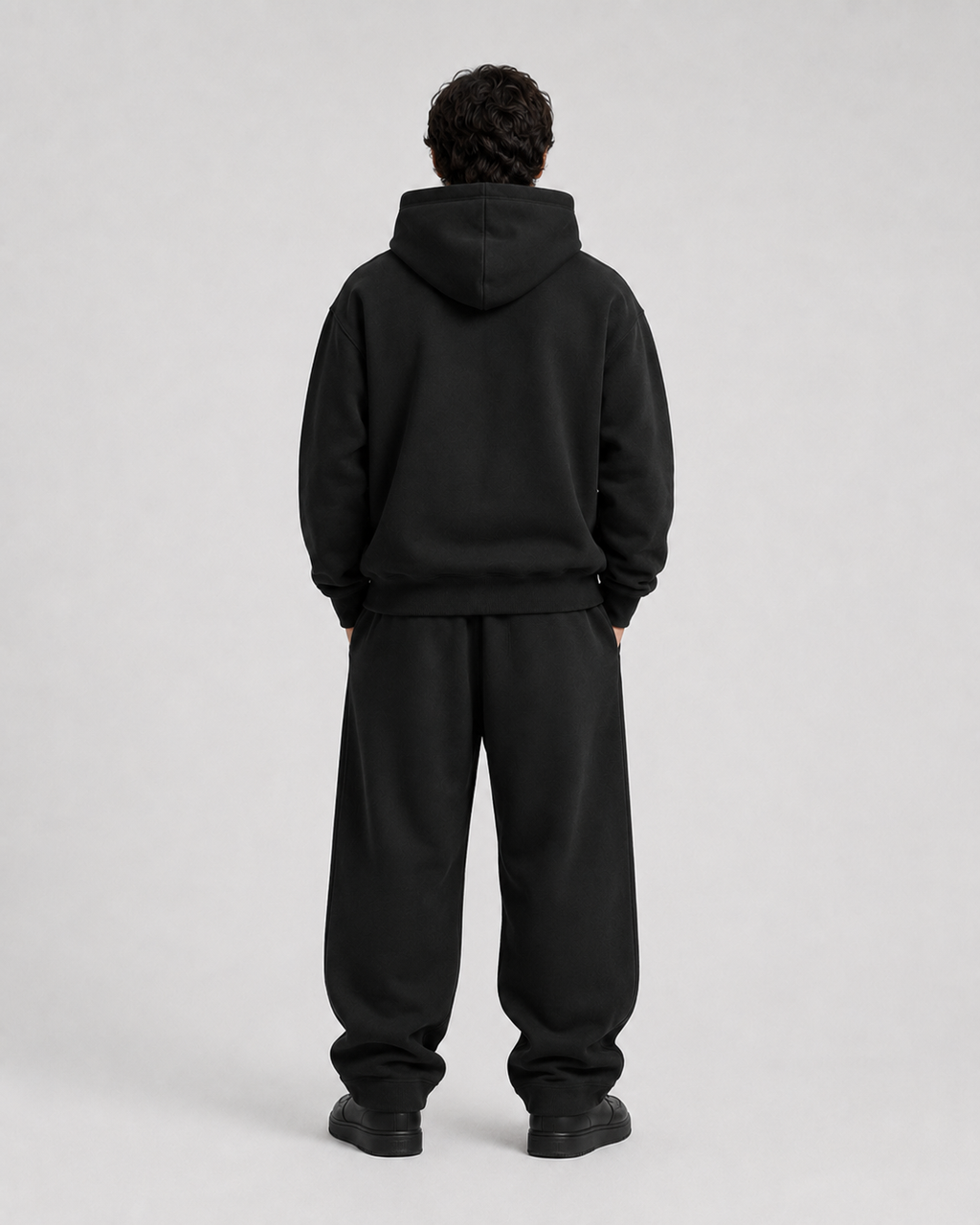 Core Fleece Hoodie (Black)