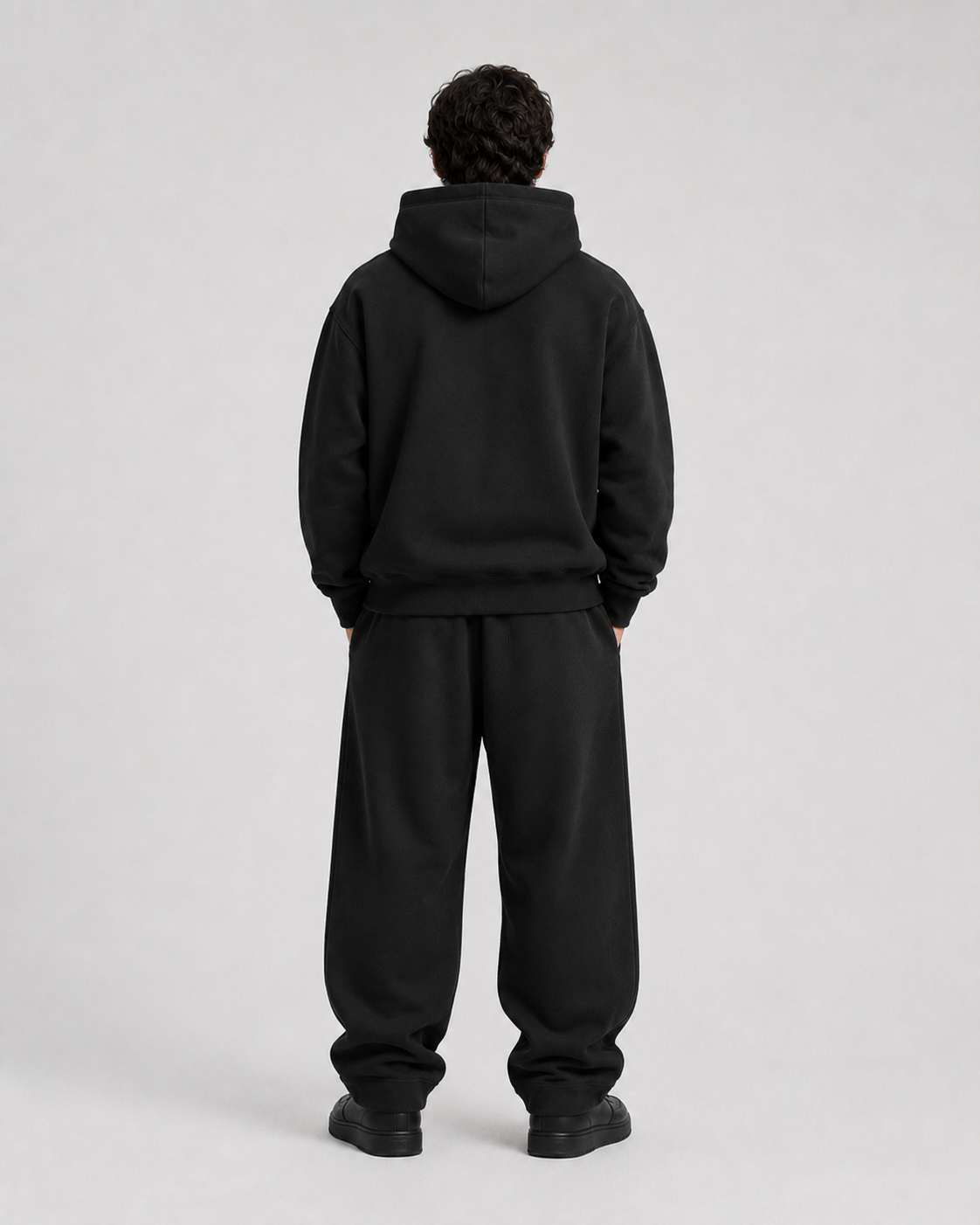 Core Fleece Hoodie (Black)