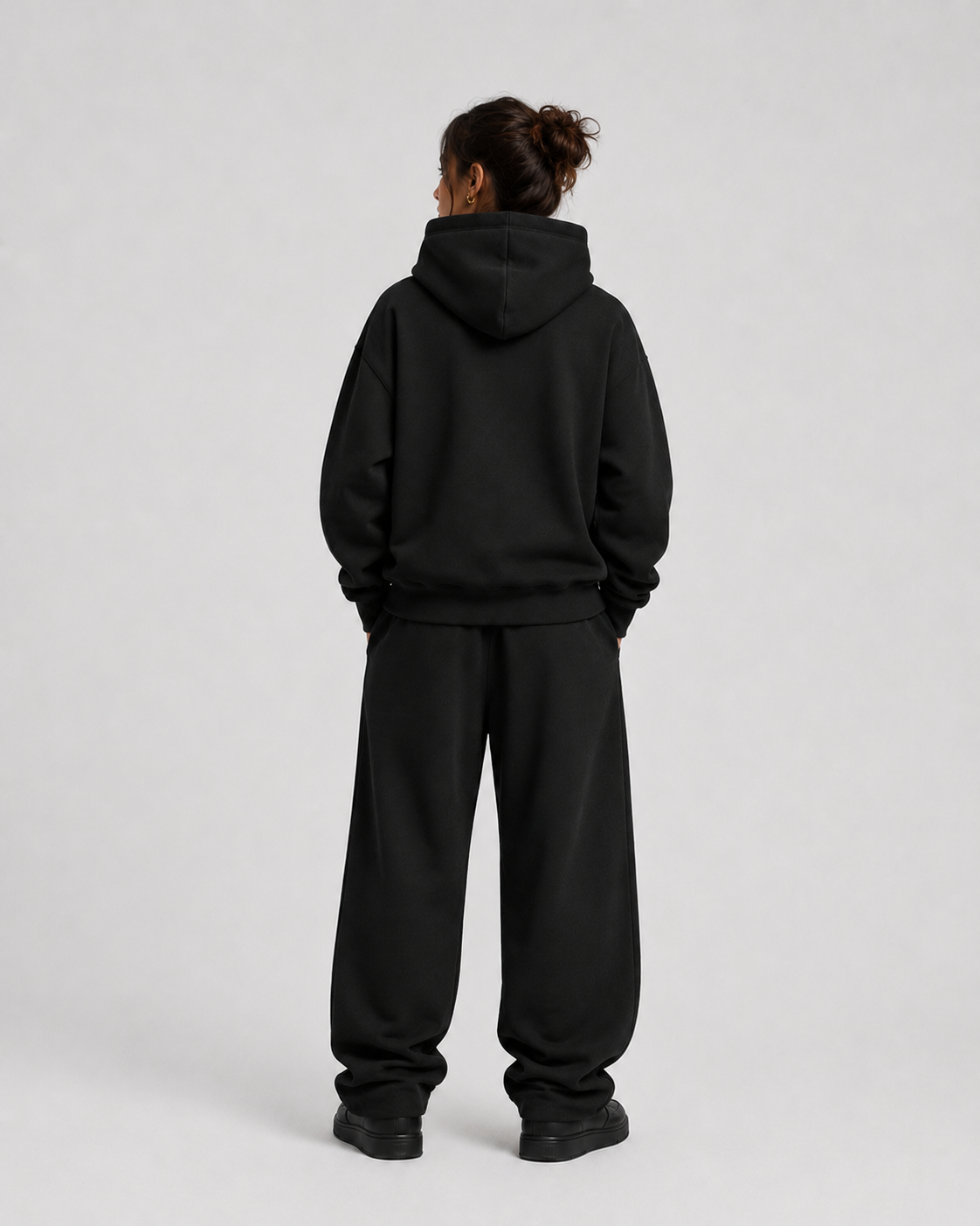 Core Fleece Hoodie (Black)