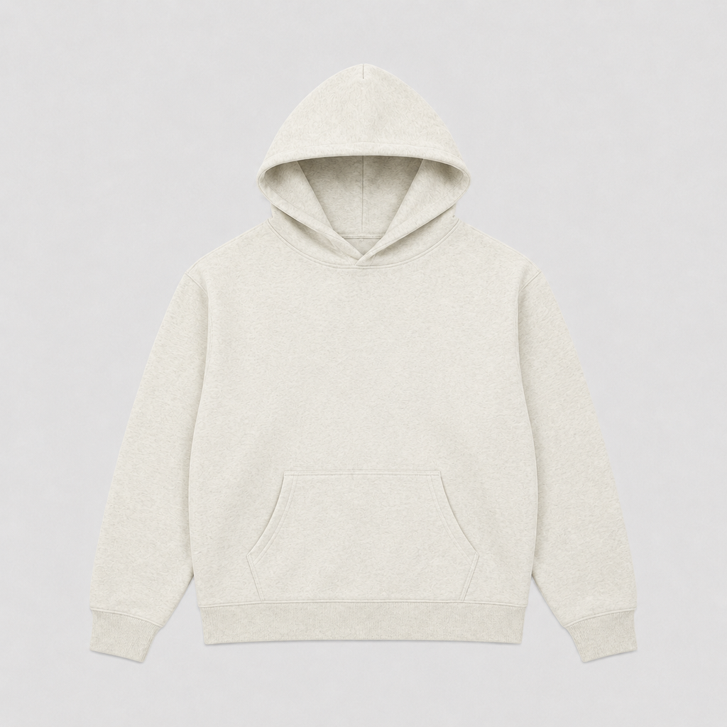 Core Fleece Hoodie (Oat Grey)