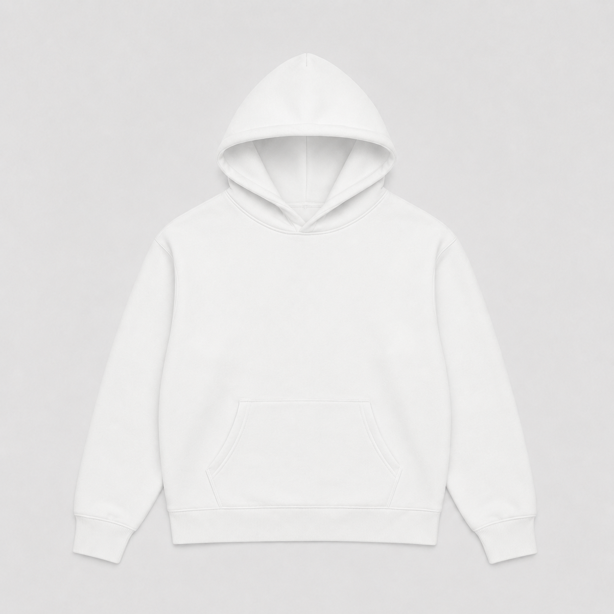Core Fleece Hoodie (White)