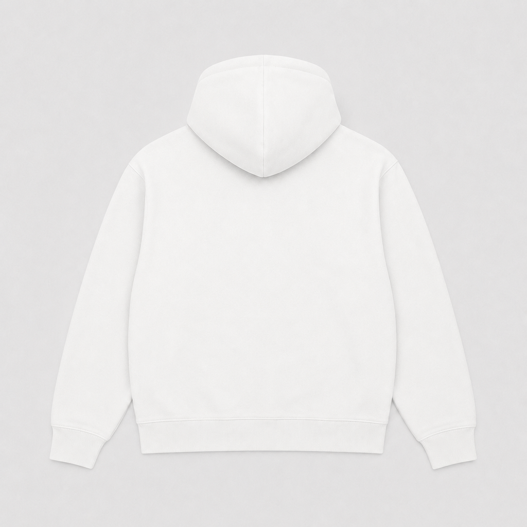 Core Fleece Hoodie (White)