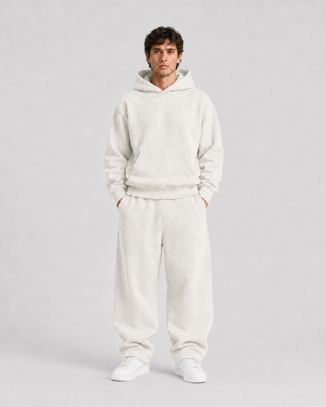 Core Fleece Hoodie (Oat Grey)