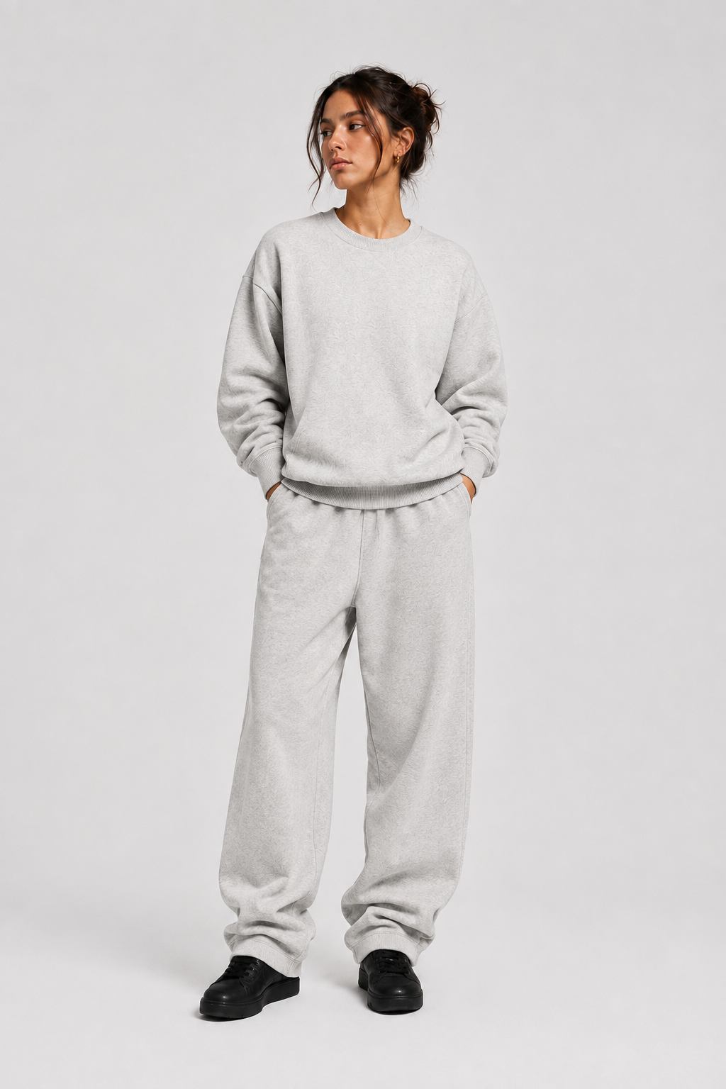 Core Fleece Sweatshirt (Oat Gray)