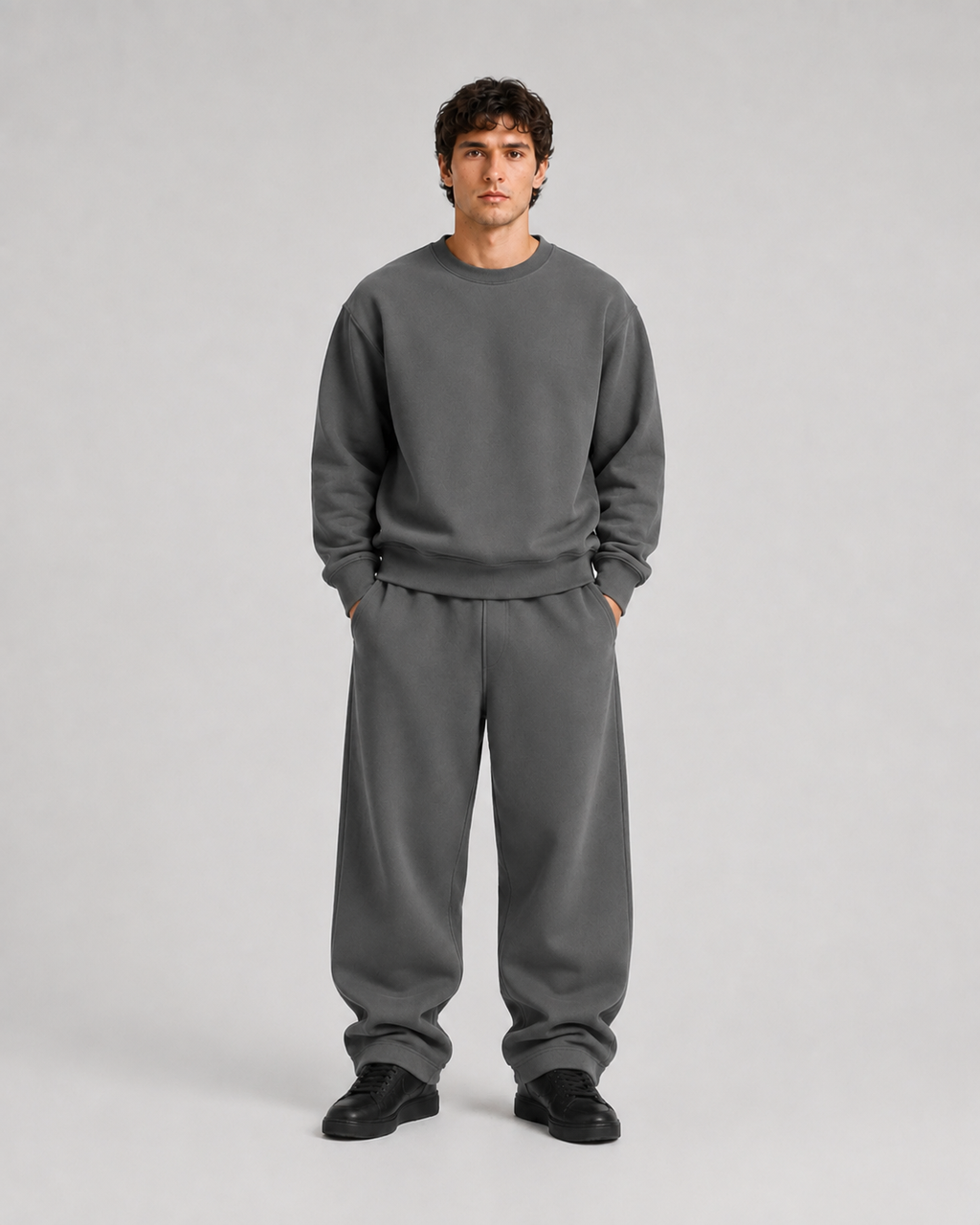 Core Fleece Sweatshirt (Grey)