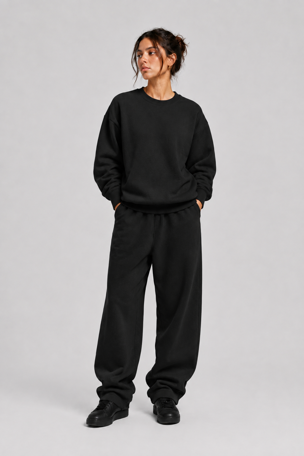 Core Fleece Sweatshirt (Black)