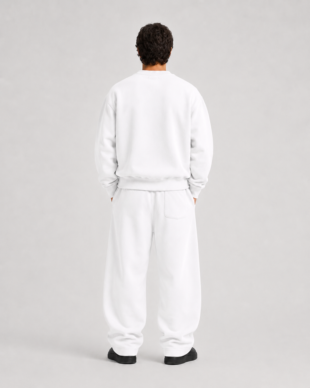 Core Fleece Sweatshirt (White)