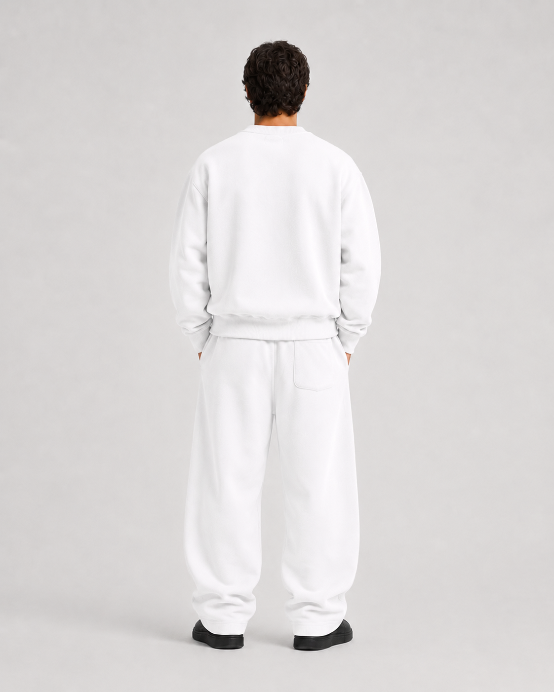 Core Fleece Sweatshirt (White)
