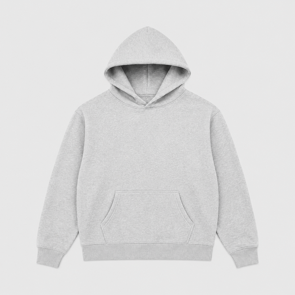 Core Fleece Hoodie (Flower Gray)