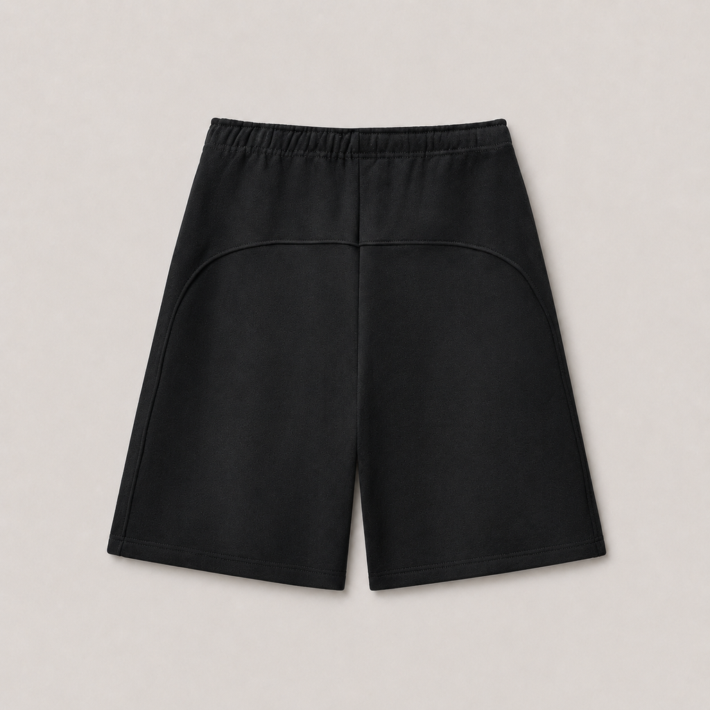 Core Heavyweight Fleece Shorts (Black)