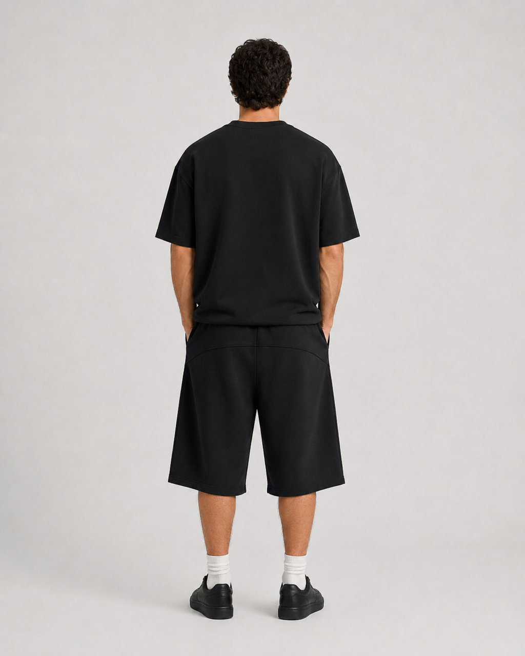 Core Heavyweight Fleece Shorts (Black)