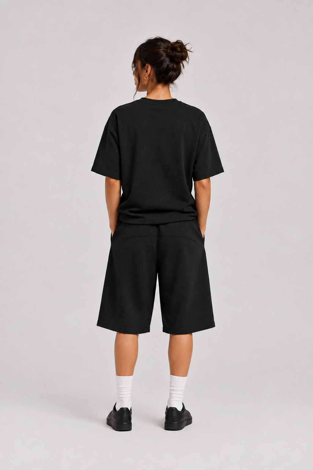 Core Heavyweight Fleece Shorts (Black)