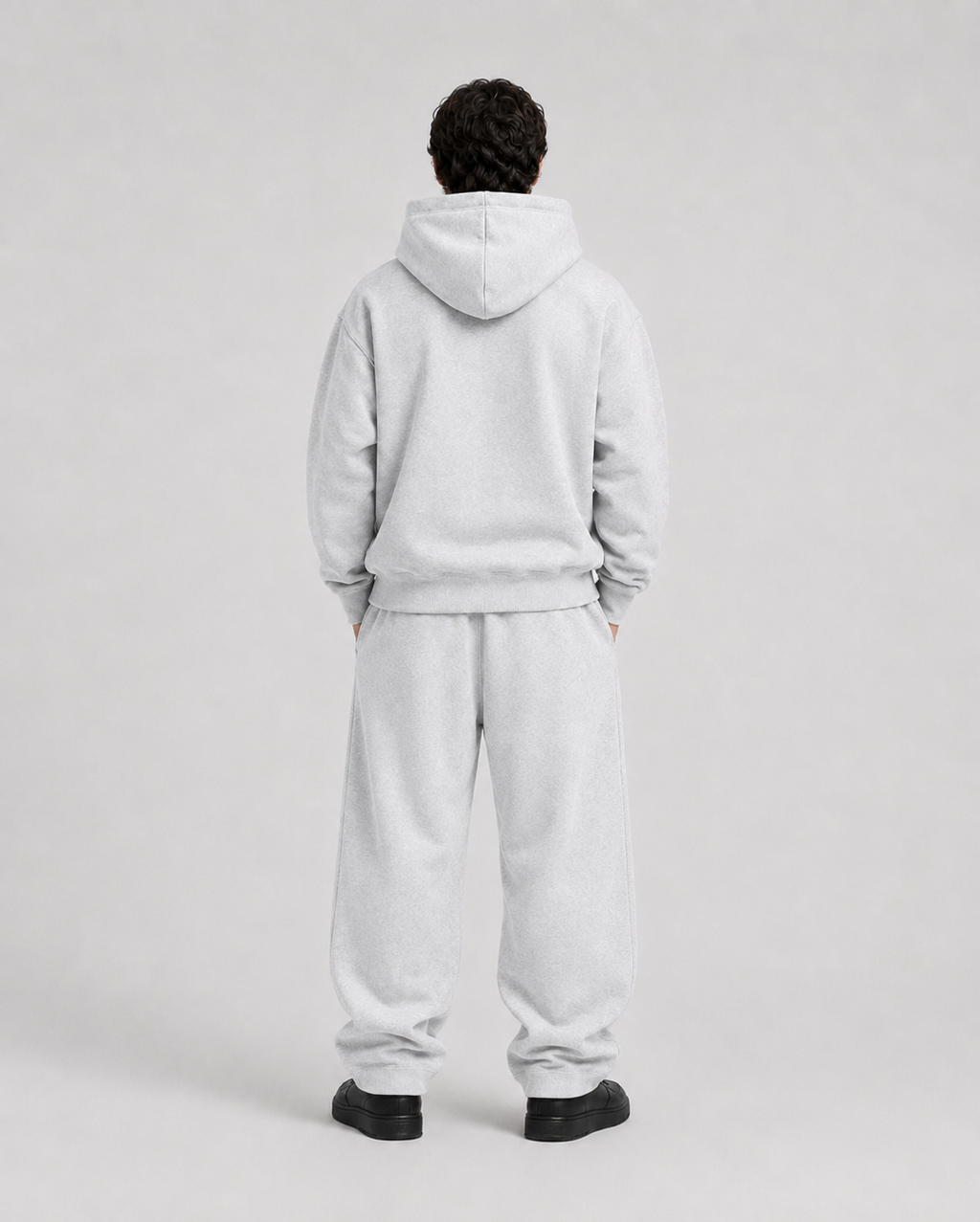 Core Fleece Hoodie (Flower Gray)