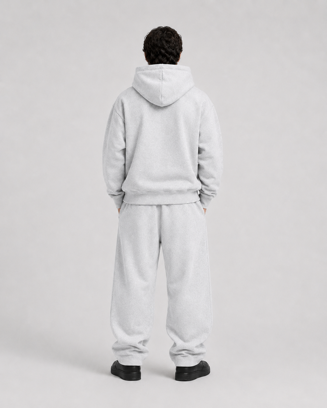 Core Fleece Hoodie (Flower Gray)