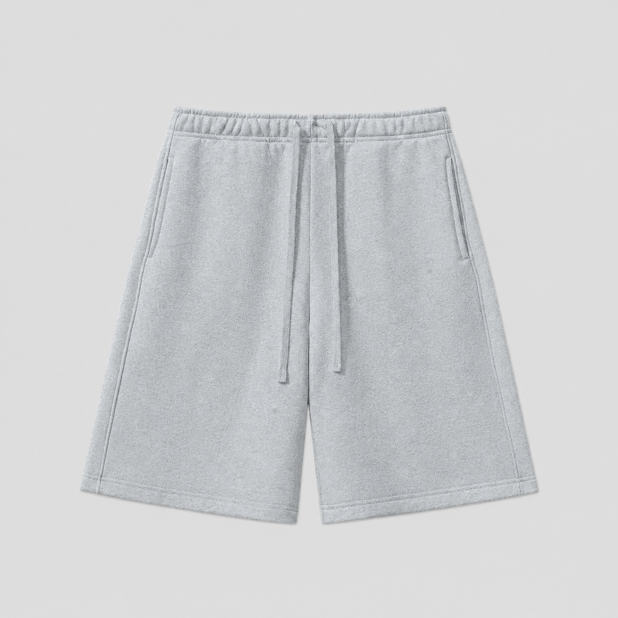 Core Heavyweight Fleece Shorts (Light Grey)