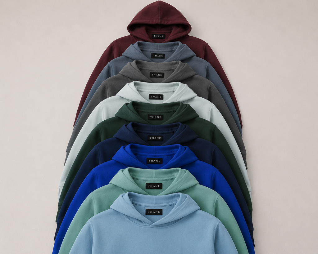 Core Fleece Hoodie (Cool Colour Selection) SAMPLE SALE